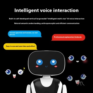 Robot de servicio inteligente Pangolin Fish, guía de bienvenida y consulta de navegación para la explicación de la sala de exposiciones, recepción - Product Image 2