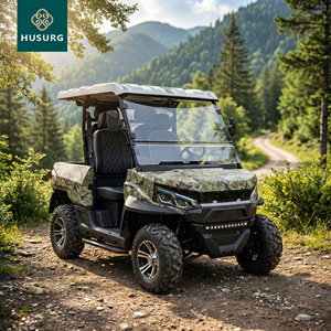 Carrello da Golf Elettrico con Vano Portaoggetti Certificato DOT EEC, Colore Personalizzabile, ODM/OEM, Carrello Bianco Personalizzato per Punti Panoramici e Campi da Golf - Product Image 1