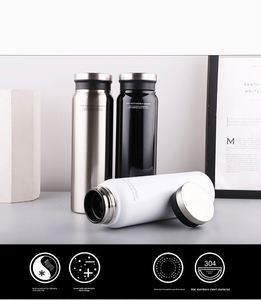 Customizable Water <b>Bottle</b> 304 Stainless Steel Sports Vaccum Water <b>Bottle</b> <b>Flask</b> 500ml Bpa Free Water <b>Bottle</b> with Handle - Product Image 3