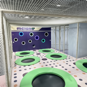 Ensemble de jeu compact tout-en-un avec clôture et piscine à balles pour la maison, le jardin, les petites écoles et les salles <span class=keywords><strong>d</strong></span>'activités des églises - Product Image 4