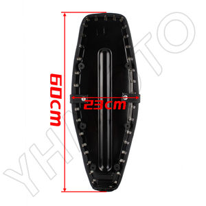 Asiento de Motocicleta para Simson S50 S51 S53, Piezas de Tuning, Asiento Trasero Plano con Cojín de Diamantes y Costuras Coloridas - Product Image 5