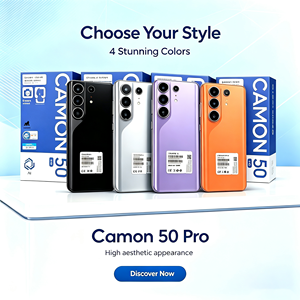 Smartphone 5G Camon50pro 16 Go + 512 Go, écran 7 pouces, 120 Hz, charge Android 45 W, best-seller transfrontalier - Product Image 1