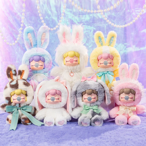 Figurines d'action en vinyle <span class=keywords><strong>Rolife</strong></span> Nanci Shining Bunny authentiques, jouets, poupées en peluche surprise, boîte aveugle, cadeaux mignons à collectionner - Product Image 1