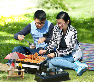 Minibanco <span class=keywords><strong>de</strong></span> madera para exteriores, mesa <span class=keywords><strong>de</strong></span> Picnic, barbacoa, condimentos, <span class=keywords><strong>sal</strong></span>, pimienta, agitador, soporte con paraguas - Product Image 6