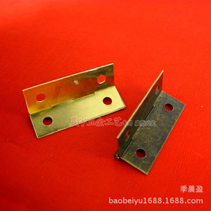 บานพับมุมฉากเฉิงหยู ขนาด 1.5 นิ้ว ชุบทองแดง สำหรับตู้ - Product Image 3