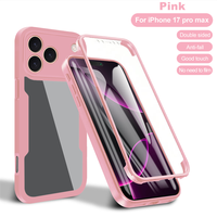 Coque de téléphone Lichicase transparente à couverture intégrale 360 degrés pour iPhone 18 18 Pro 18 Pro Max