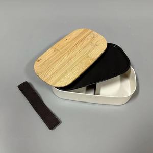 Boîte à lunch écologique en fibre de bambou pour adultes et enfants Vente en gros - Product Image 3