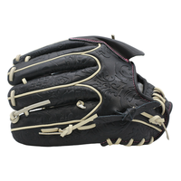 Gant de baseball en cuir personnalisé pour l'infeld avec motif en relief et logo brodé, modèle professionnel pour adulte, modèle 007 par ACES