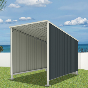 ELS0508-H180 Capanno/Copertura in Acciaio Verniciato a Polvere per ATV, Bici e Attrezzi da Giardino, Facile da Montare - Product Image 3