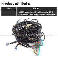 Faisceau de câblage indépendant 4L60E pour 2003 2004 2005 2006 2007 Vortec Engine LS 4.8 5.3 6.0 W/4L60E Transmission