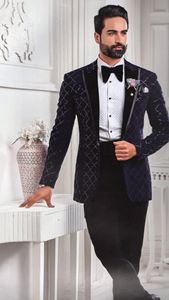 Abiti da sposa personalizzati da uomo <span class=keywords><strong>su</strong></span> <span class=keywords><strong>misura</strong></span> abito formale da uomo - Product Image 5