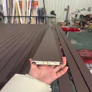 Volets roulants en aluminium isolés thermiquement sur mesure pour façade <span class=keywords><strong>de</strong></span> bâtiment, <span class=keywords><strong>porte</strong></span> <span class=keywords><strong>de</strong></span> <span class=keywords><strong>garage</strong></span> extérieure, couleur RAL personnalisée, prix d'usine pas cher - Product Image 6