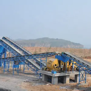 Conjunto Completo Pedreira Mineração Triturador Equipamento 50 TPH Esmagando Linha De Produção Para Rock Basalto Granito Planta Inteira
