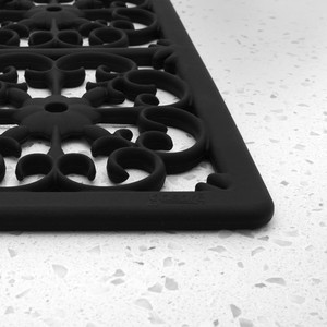 Nouveau et magnifique protège-plat en silicone résistant à la chaleur, tapis de table antidérapant, dessous de verre - Product Image 2