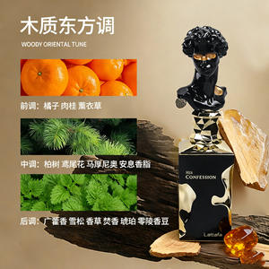 Perfume Árabe de Alta Calidad <span class=keywords><strong>para</strong></span> Ella y Él, Aroma Cítrico, <span class=keywords><strong>Iris</strong></span> y Ciprés, Líquido en Spray de Larga Duración - Product Image 2