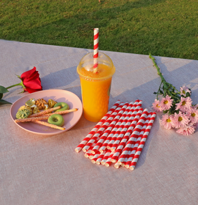 Chất Lượng Cao Tùy Chỉnh In Giấy Rơm Bảo Vệ Môi Trường Phân Hủy Sinh Học Uống Rơm Cho Cắm Trại Kỳ Nghỉ Sinh Nhật - Product Image 5