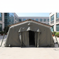 Vente directe usine – Tente gonflable multifonctionnelle quatre saisons double couche en Oxford imperméable camouflage, certifiée CE