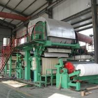 Machine industrielle de fabrication de papier toilette de 1092 mm pour une production de 3 à 5 TPD de papier hygiénique