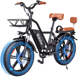Vélo électrique pliable DISIYUAN F3, 48V 15AH Lithium, moteurs brushless double entraînement 1000W, pneus larges 20x4.0 pouces, cadre en acier, VTT - Product Image 2