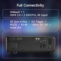 Projecteur laser DLP 4K Flyin ESP7000L 6700 Lumens WUXGA 3D actif à courte focale pour grandes salles d'affaires, garantie 3 ans, 3000000:1