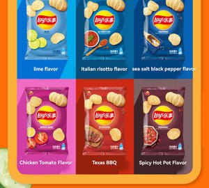 <span class=keywords><strong>Chips</strong></span> de pommes de terre Thai Max <span class=keywords><strong>Lays</strong></span> 69g saveur double <span class=keywords><strong>burger</strong></span>, snacks exotiques aux légumes et aux fruits, style frit et séché - Product Image 4