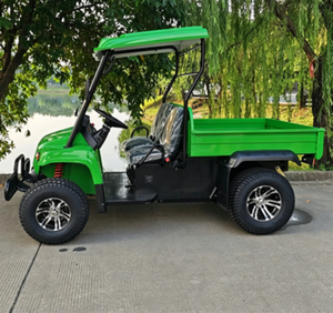 Chariot utilitaire électrique tout-terrain ZOWN Green 2 places avec benne en aluminium pour le transport des fruits en ferme, verger et exploitation agricole - Product Image 4