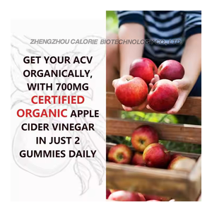 L'aceto di sidro di mele Halal pancia piatta Gummies senza zucchero spedizione gratuita cheto dimagrante ad alto contenuto proteico aceto di sidro di mele gommoso - Product Image 6