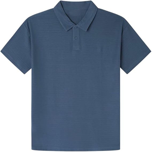 Slim Fit da <span class=keywords><strong>uomo</strong></span> per <span class=keywords><strong>Polo</strong></span> di alta qualità traspirante Anti-rughe morbido cotone maniche corte stile classico presa di fabbrica - Product Image 2