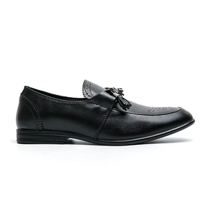 S0068X Nuevos Zapatos Oxford de Cuero para Hombre, de Piel de Vacuno de Primera Capa, Formales, con Borde Abierto, de Cuero Perlado, para Novio - Product Image 3