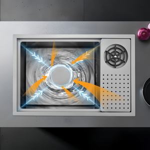 Fregadero Pequeño de Acero Inoxidable SUS304 con Lavavasos para Cafetería, Bar de Té, Fácil de Limpiar, Moderno y Elegante - Product Image 2