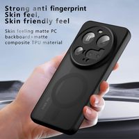 Para Xiaomi 15 Ultra mate magnético transparente funda 14T Pro para Redmi Note 13 Pro Plus Poco X7 Pro X6 AHard PC cubierta A5 C71 K70