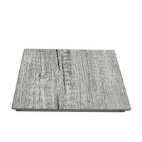 Revêtement de sol en PVC de luxe, lames de terrasse en PVC à double verrouillage par clic, lames de terrasse solides en PVC pour terrasse extérieure