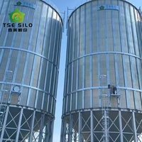 Silos de stockage de céréales intelligents pour la gestion automatisée des stocks et la manutention efficace des charges en vrac