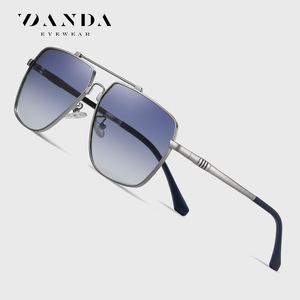 แว่นกันแดดโพลาไรซ์ทรงสี่เหลี่ยมผืนผ้า Danda UV400 JS8531ตกปลากลางแจ้งขับรถสำหรับผู้ชาย - Product Image 1