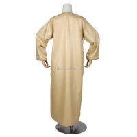 Mode été omanais manches plates moins cher robe arabe musulmane caftan Jubah Abaya Jalabya ethnique Lelaki Thobe vêtements islamiques