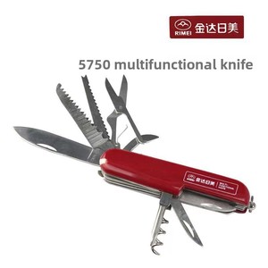 Jinda Rimai 5750 Juego <span class=keywords><strong>de</strong></span> 14 Piezas <span class=keywords><strong>de</strong></span> Cuchillos Multifuncionales, Herramienta <span class=keywords><strong>de</strong></span> Cocina, Cuchillo Seahorse, Abrebotellas, Tijeras, Sierra - Product Image 5