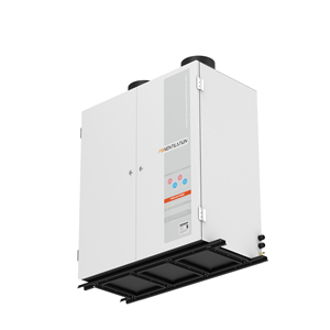 Système de ventilation extérieur pour purificateur et déshumidificateur pour salles de bain, sous-sols, chambres, hôtels, hôpitaux, parcs - Capacité de 58 L/jour - Product Image 3