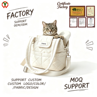 Sac à bandoulière rembourré pour animaux de compagnie, imperméable, imprimé personnalisable, sac de transport pour chien et chat, sac fourre-tout pour petits animaux, pour les promenades en plein air, usage quotidien