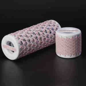 Rodillo de espuma Eva Pc de alta densidad para Yoga Gripd, multiusos, vibrador, peso ligero, rodillo de espuma negra, equipo de gimnasio, masaje de espuma Doble - Product Image 4
