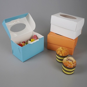 Sunshine Small MOQ Transparent Luxury Birthday Cake <b>Box</b> Window Packaging Cake <b>Box</b> - Product Image 6