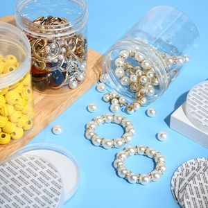 Venta al por Mayor de Frascos de PET Rígidos de Pared Gruesa, Transparentes, con Tapas de Rosca Selladas, para Almacenamiento de Dulces, Galletas y Snacks, Envases Herméticos - Product Image 3