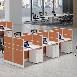 Trung Quốc Nhà Sản Xuất Trung Tâm Cuộc Gọi Nội Thất Văn Phòng Modular Workstation Phân Chia Làm Việc Trạm Văn Phòng Tủ Bàn - Product Image 6