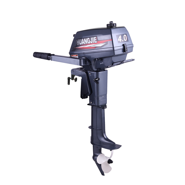Huangjie Boat Engine 2 Stroke 4HP Water Cooled Seadoo Jet Ski Accessories seaflo for Inflatable Boat Like Yamaha Outboard 2Strok