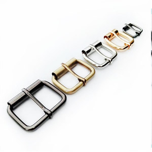 Bolso de mano de cuero de moda Mochila Zapato Correa Cinturón <span class=keywords><strong>Web</strong></span> Ajuste Rodillo Pin Hebilla Broche Rectángulo Anillo cuadrado - Product Image 3