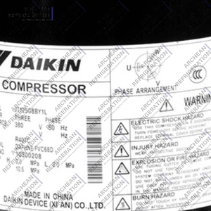 Nouveau en stock compresseur Daikins JT125BKNFYE <span class=keywords><strong>pour</strong></span> les industries de la <span class=keywords><strong>climatisation</strong></span> et de la construction Tube échangeur de chaleur alternatif - Product Image 2