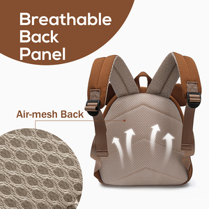 Sac à dos NOHOO Ours Brun pour tout-petits, <span class=keywords><strong>cartable</strong></span> de <span class=keywords><strong>maternelle</strong></span> pour enfants, sac d'école de dessin animé pour garçons et filles - Product Image 4