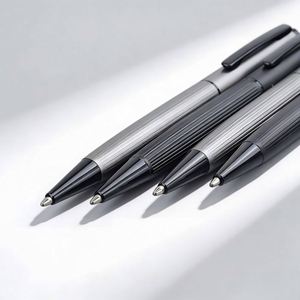 Black and Gray Luxury Metal Ballpoint <b>Pens</b> Wholesale Business Signature Metal <b>Pen</b> Black Custom <b>Pen</b> Suitable for Corporate Gifts - Product Image 3