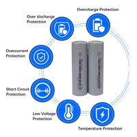 Batería de Iones de Litio de Estado Sólido Cilíndrica 50E Recargable 21700 5000mAh Alta Densidad de Energía 257Wh/kg 1000 Ciclos NCM