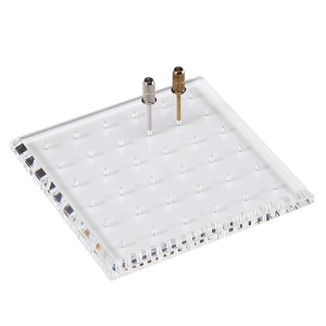 36 Holes <b>Square</b> Nail <b>Drill</b> <b>Bit</b> Display Base Manicure Polishing Head Storage Organizer - Product Image 5