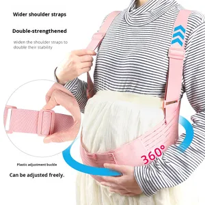 Bandes <span class=keywords><strong>de</strong></span> soutien pour femmes enceintes, ceinture <span class=keywords><strong>de</strong></span> maternité, <span class=keywords><strong>bande</strong></span> <span class=keywords><strong>de</strong></span> soutien pour le <span class=keywords><strong>ventre</strong></span> pendant la grossesse, ceinture <span class=keywords><strong>de</strong></span> grossesse réglable, sangles <span class=keywords><strong>de</strong></span> soutien dorsal - Product Image 3